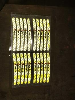 Product Review of LOVE&HOME 20Pcs of Car Wheel Reflective Stickers Reflective Strips Night Driving Luminous Stickers from T**🇭 0