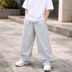 Celana jogger loose pants anak laki-laki dan perempuan baggy pants usia 5-15 tahun unisex