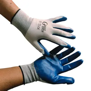 Sarung Tangan Kerja Anti Gores Safety Gekko Gloves - Perlindungan Maksimum - Cleaning Karet