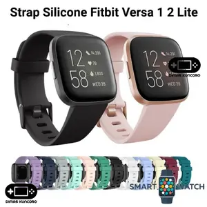 Strap Silicone Fitbit Versa 1 2 Lite Silikon Tali Jam Tangan Wristband Sale