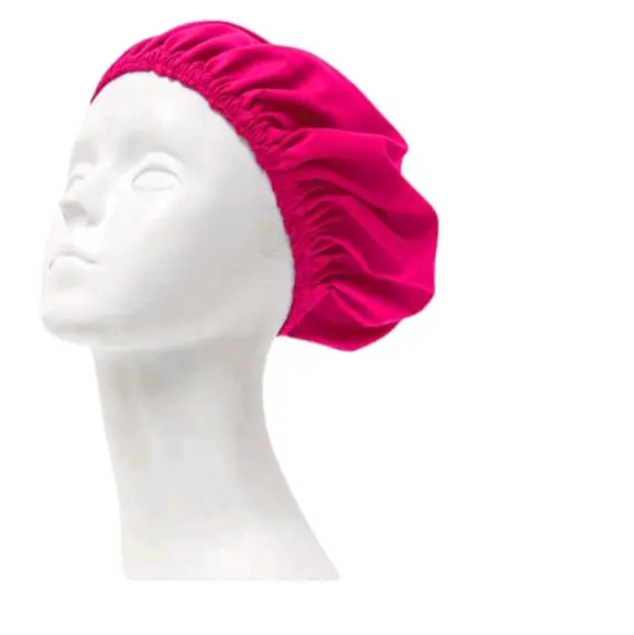 Hairnet kain bisa paki nama / penutup kepala untuk medis,chef 2