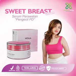 Violla Sweet Breast Cream Krim Perawatan Pengecil Boba