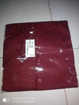Product Review of Study_Storee•Cardigan Crop Wanita//Cardigan Wanita Polos from S**- 0