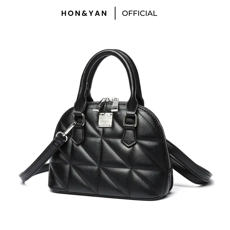 [FREE GIFT] HONYAN Tas Selempang Wanita Kulit Handbag Slingbag Sling Bag Terbaru Branded Original - Loran 1