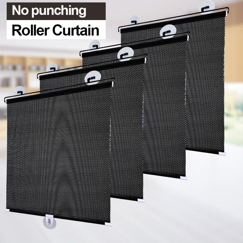 Rèm che nắng, Con lăn Thông Dụng với cốc hút, Tấm rèm che nắng, Thích hợp cho ô tô, phòng ngủ, nhà bếp và cửa sổ văn phòng