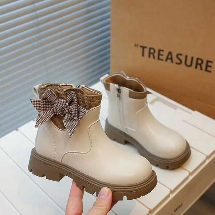 [Gogokids id] Sepatu pita boots anak perempuan new model