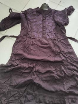 Product Review of Gamis Slavina Bordir Busui Kancing Muslim Wanita Simple Elegant Mayung Twill Nyaman Rempel Cantik from A**a R**6 1