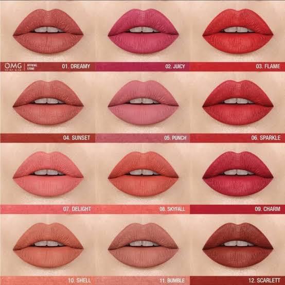 Hanasui Mattedorable Lip Cream Matte For Lip & Cheek With Vitamin E & Plive Oil 4