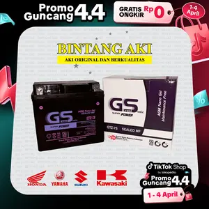 GTZ7S Aki Kering 7AH Motor SATRIA FU PCX VARIO 125/150 Kunci Motorcycle - Grand Sonic