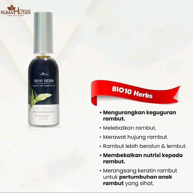 JRM BIO10 HAIR TREATMENT OIL - TikTok Shop Malaysia