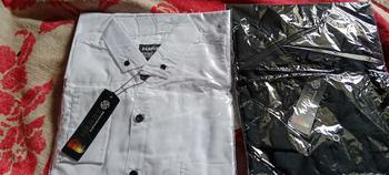 Product Review of Paket 2pcs Kemeja Polos Pria Lengan Panjang Bahan Katun Poplin Signatur - Baju from a**s s**h 0