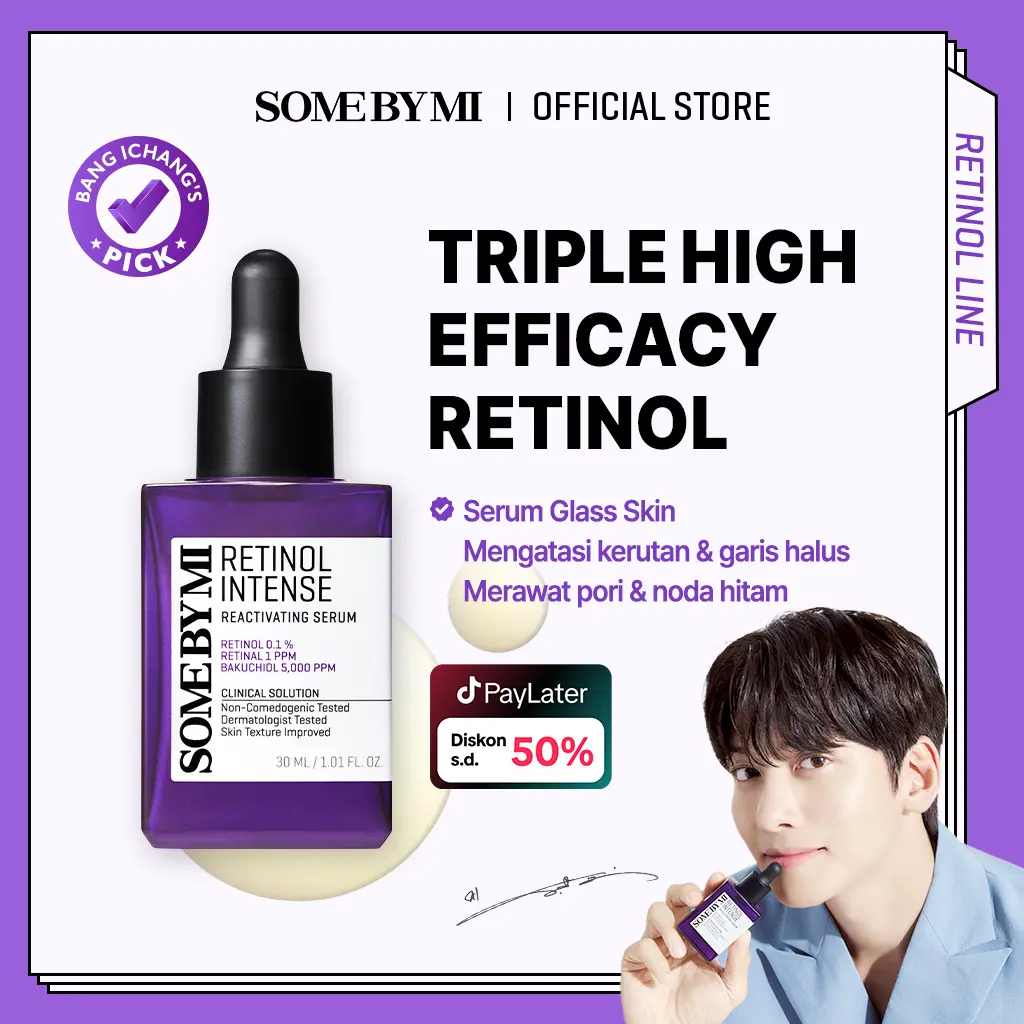 SOME BY MI Retinol Intense Reactivating Serum Essence 30ml / Glass skin / Skin texture / Post-acne marks