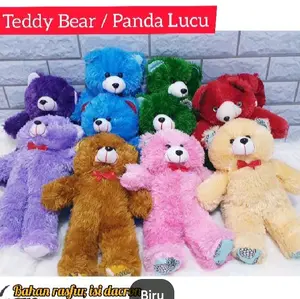 Boneka Teddy Bear Beruang Lucu - Mainan Hadiah, Bahan Rasfur Lembut, Ukuran 30cm - Dolls