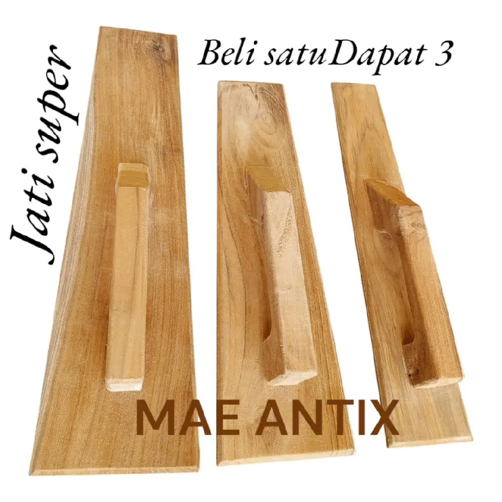 raskam kayu jati asli super beli satu dapat 3 Hadiah