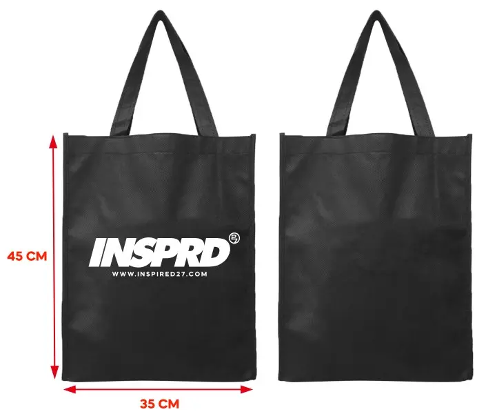 Inspired27 Goodie Bag - Spunbond Black 1
