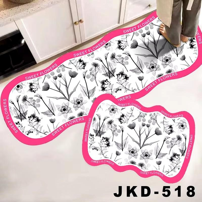 Product Introduction of Keset Dapur 2 in 1 Door Mat Trendy Keset Kaki Dapur Kamar Tebal Anti Slip rumbai 13