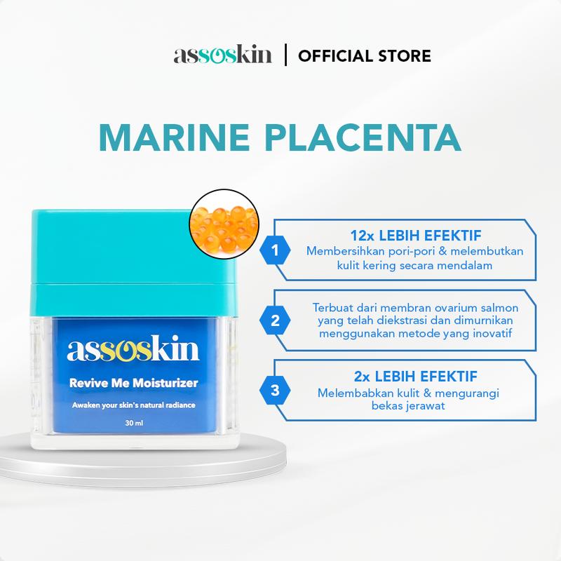 ASSOSKIN - [Bundling] Toner 100ml & Moisturizer 30ml | Pelembap dan Pembersih Pori - Pori 1