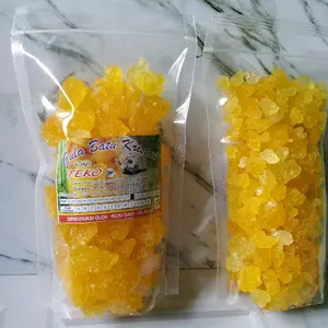 Gula Batu Kristal Cap Teko 500gr - Gula Kuning Kristal Pilihan Premium Tahan 1 Tahun Rendah Kalori & 100% Alami Sugar