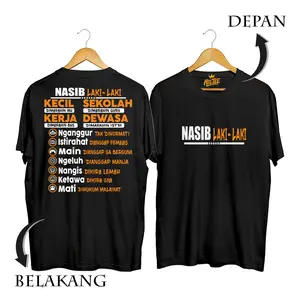 Kaos Dewasa Kata-kata Lengan Pendek Keren dan Kekinian MT-527 Baju Distro Combed Pria Pasangan Panjang Oblong Nyaman Lembut Katun Wanita Tangan Hitam Polos cowok tshirt  murah bajudistro Atasan