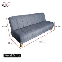 Gambar Sofabed Michelle Sofa bed Minimalis By Vassa dari Vassa Sofa & Home Kab. Bogor 3 Tokopedia