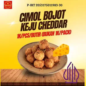 CIMOL BOJOT ISI KEJU 1000/biji FREE BUMBU - MAKANAN RINGAN FROZEN FOOD tiktok