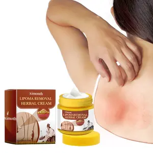 Ximonth Krim Perawatan Simpul Lemak Herbal 40g - Mengandung Jahe Saffron Teh Hijau Untuk Mengurangi Pembengkakan & Racun Tubuh