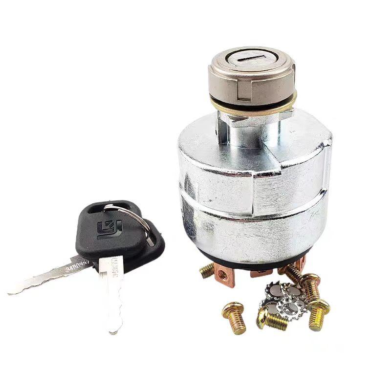 Liugong excavator parts LG406C digging machine door lock key - TikTok ...