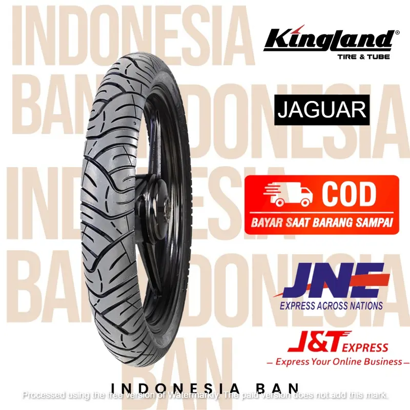BAN LUAR KINGLAND RING 14 TUBETYPE [BELUM TERMASUK BAN DALAM] 70/90-14 80/90-14 90/90-14 0