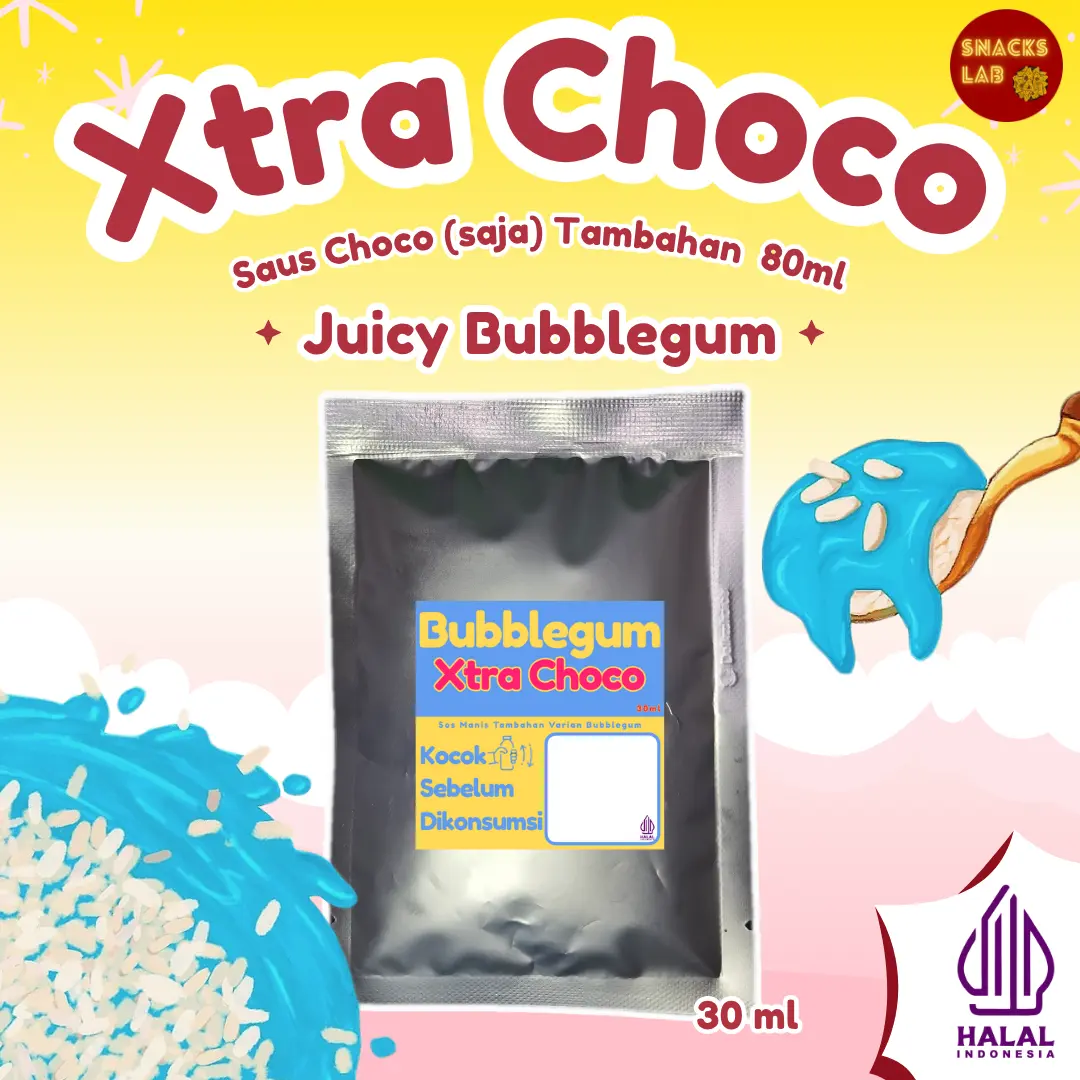 Xtra  Choco Bubblegum 30ml