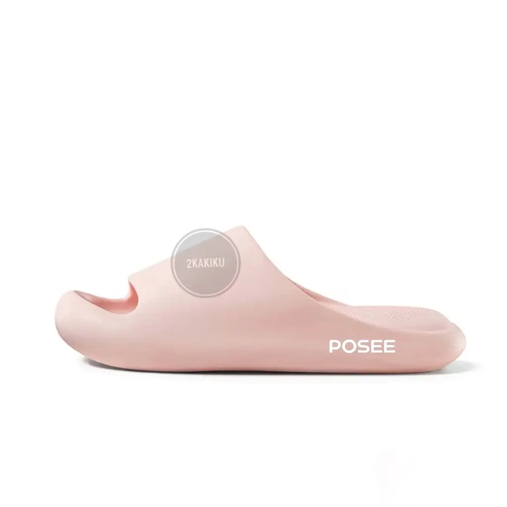 SANDAL SLOP POSEE WANITA SANDAL SLIP ON KARET CEWEK TERBARU