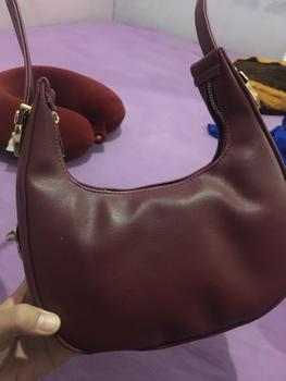 Product Review of ALINSKA SHOULDERBAG Kulit PU Tas Bahu Wanita Selempang Slingbag Cewek from b**w 0