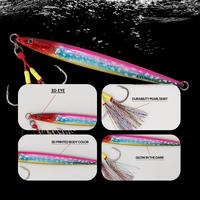 Gambar JEMMY Umpan Metal Jig 60g/13cm Glow in The Dark GID Lure Casting Mata 3D Hook Super Kuat Premium MJ103 - A dari JEMMY Indonesia Kota Administrasi Jakarta Barat 4 Tokopedia
