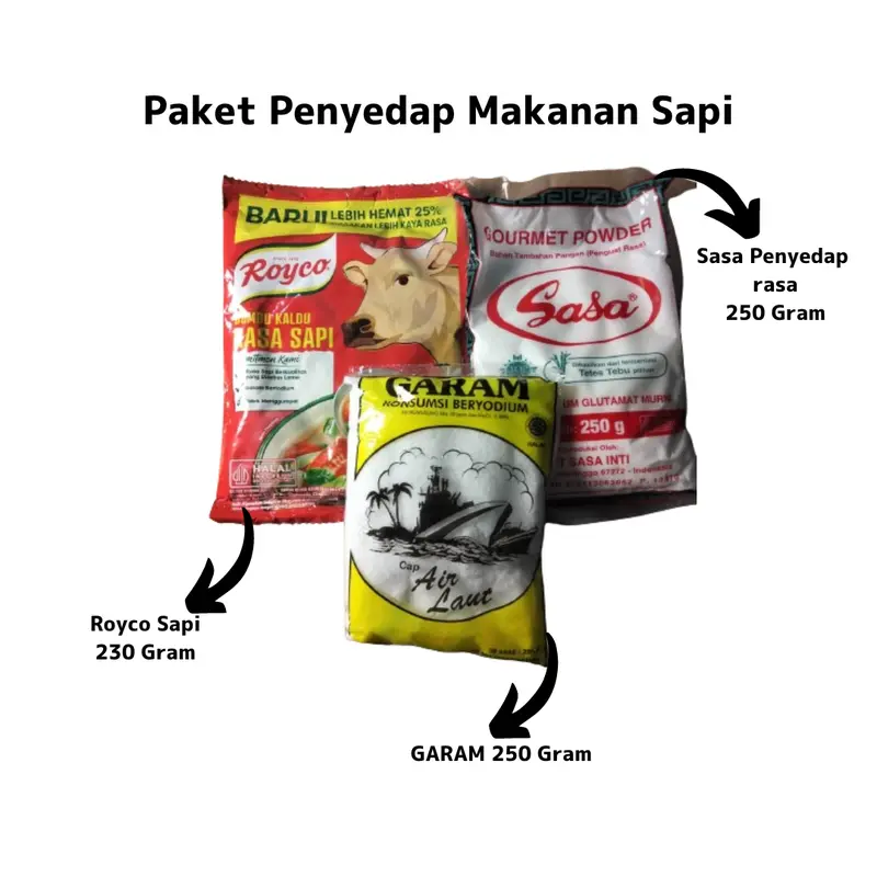 Paket hemat bumbu penyedap rasa Ayam 1