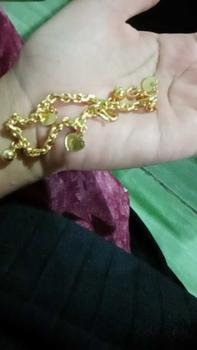 Product Review of gelangrantai mainan 5 sepuh emas 24k lapis Crystal from o** n**a 0