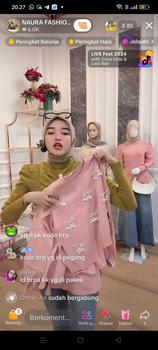 Product Review of KODE HARUKA MIX GAMIS DRESS SETCEL ATASAN MIDI SETROK SETCEL PAKAIAN MUSLIM DEWASA 1 MEI mlm from n**o 0