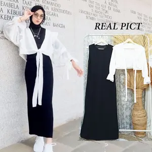 Serayu Dress Outer Wanita Outer Set 2 in 1