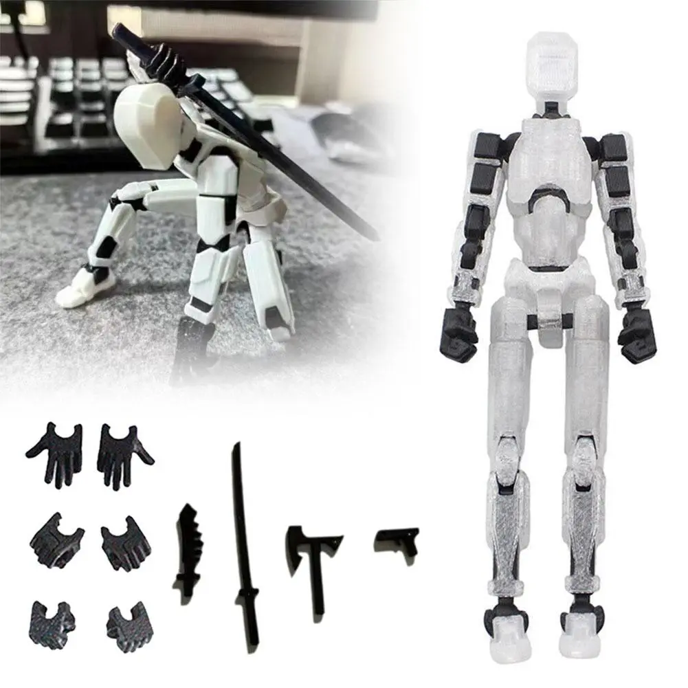 Mô Hình Hành Động 3D, Mô Hình Giải Nén, Nhiều Khớp, Có Thể Di Chuyển, In Tùy Chỉnh, Phong Cách Cơ Khí