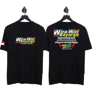 KAOS WIRA WIRI BAYARAN 2 WONG LIYO NGERTI OPO PAKAIAN PRIA & PAKAIAN DISTRO