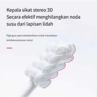 Yoppobaby Oral Cleaner Kasah Pembersih Lidah dan Mulut Bayi Isi 30pcs 3
