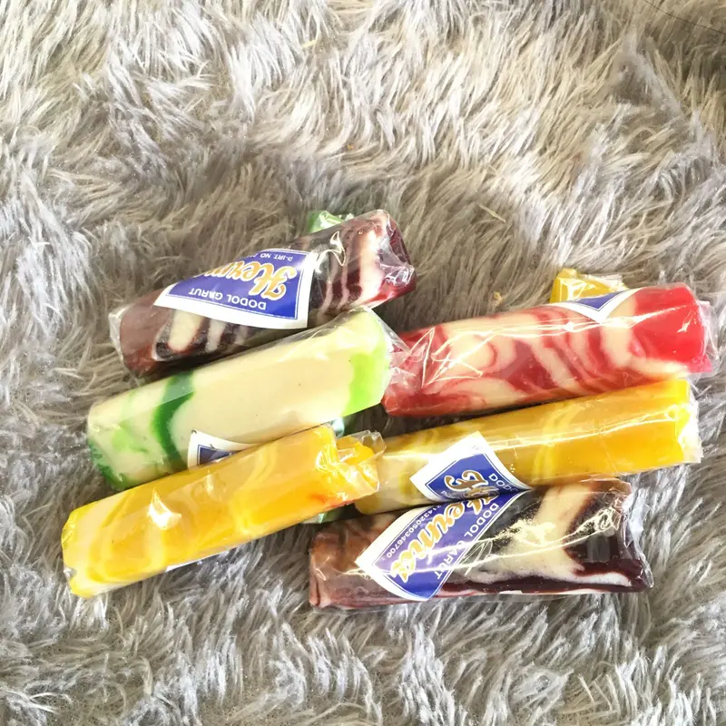 Dodol garut herma 1kg dodol zebra original Manis Candy Food Rendah gula Snack Makanan Alami Cemilan Coklat 3