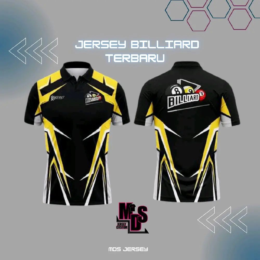 JERSEY BILLIARD TERBARU FULL PRINTING FREE NICKNAME