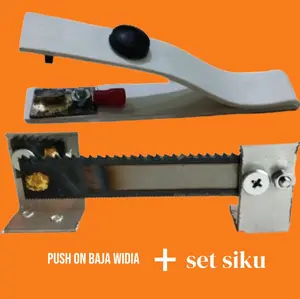 push on baja widia plus set siku gergaji