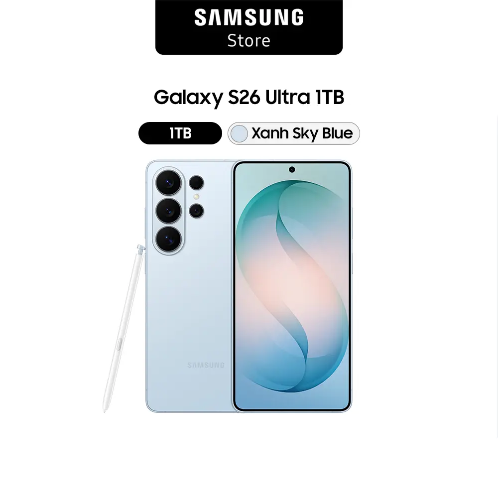 [New Launch] Điện thoại Samsung Galaxy S26 Ultra 1TB - Hàng chính hãng - Giao hàng từ 25/03 | BigBuy360 - bigbuy360.vn