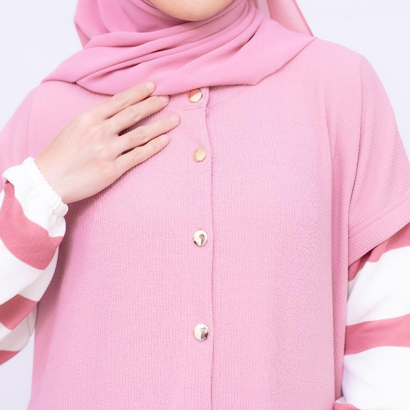 Product Introduction of Tania Dress Gamis Salur Knit Gamis Murah Gamis Daily Gamis Busui Terbaru 9