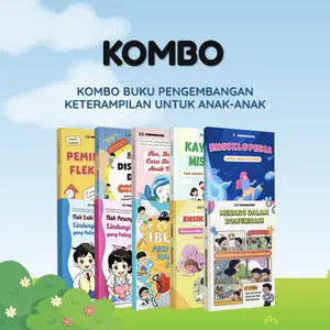 KOMBO BUKU PEMBANGUNAN KETERAMPILAN UNTUK ANAK-ANAK: Komunikasi, Keamanan & Pengembangan Pola Pikir (TinyKids Books)
