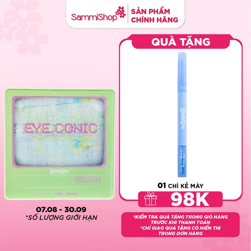 Baddies Bảng phấn mắt Multi-use Face Palette 13.1g