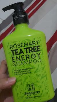 Product Review of Beamarry Hair Care | Shampoo Rosemary KERATIN TEA-TREE 380ml | Anti Hair Fall, Anti Oily. from t**u 0