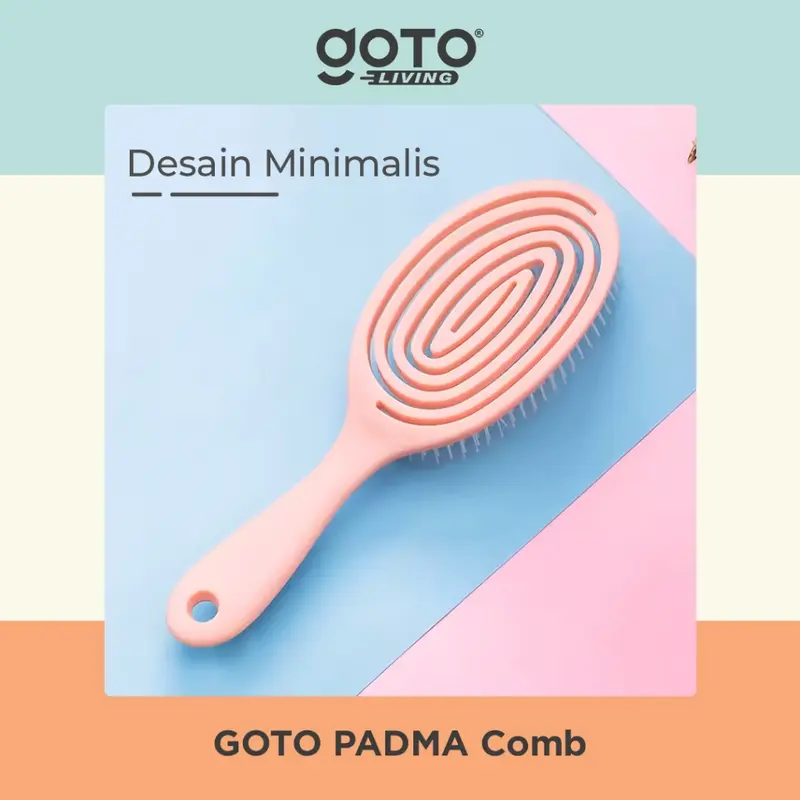 Goto [COD] Padma Comb Sisir Rambut Anti Statis Kusut Rontok Pria Wanita 2