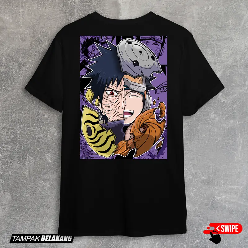 Kaos Anime Uchiha Obito Keren Distro 0