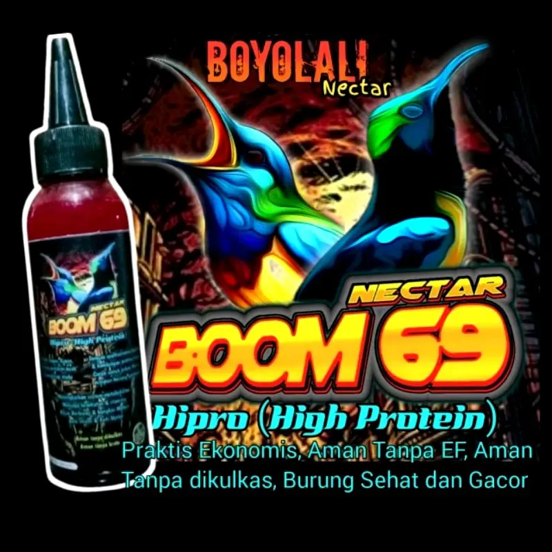 Boom 69 High protein dosis tinggi 0